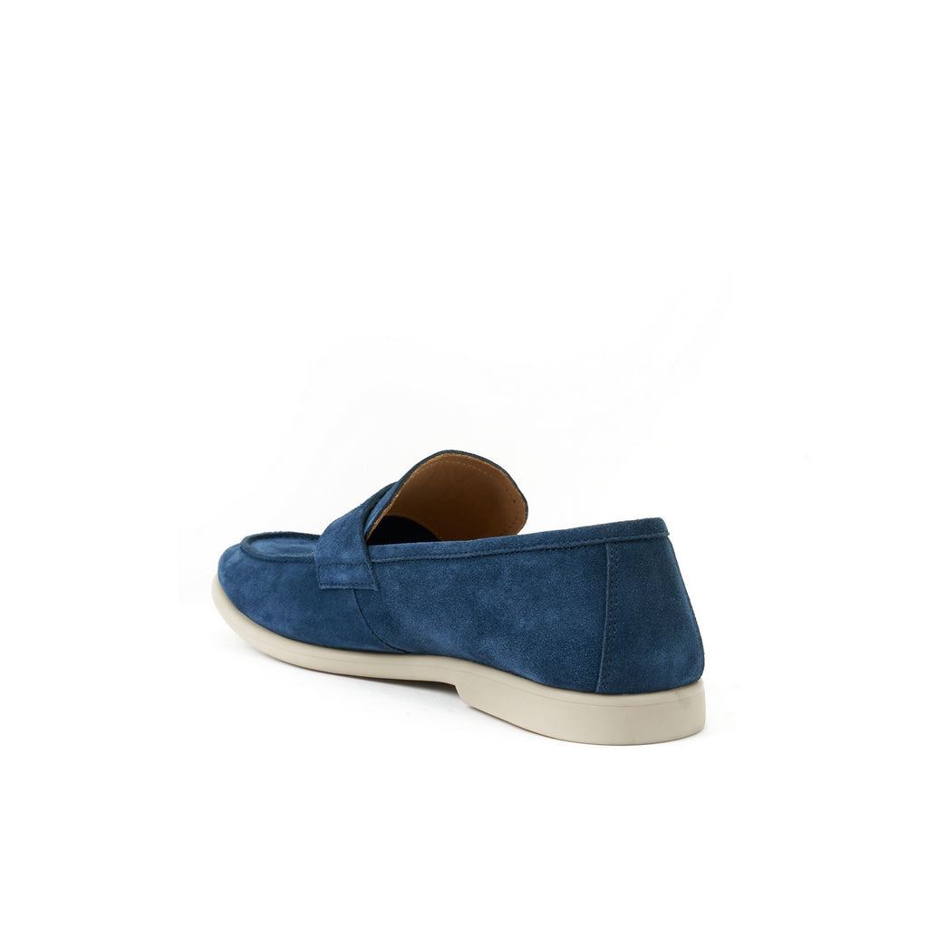 Mocassin Penny Bleu Marine - Homme