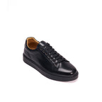 Classic Lace-Up Trainers - Black - Men