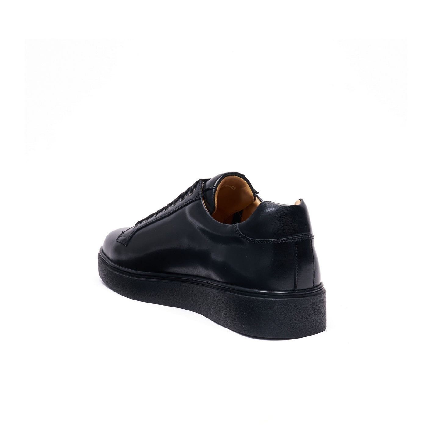 Classic Lace-Up Trainers - Black - Men