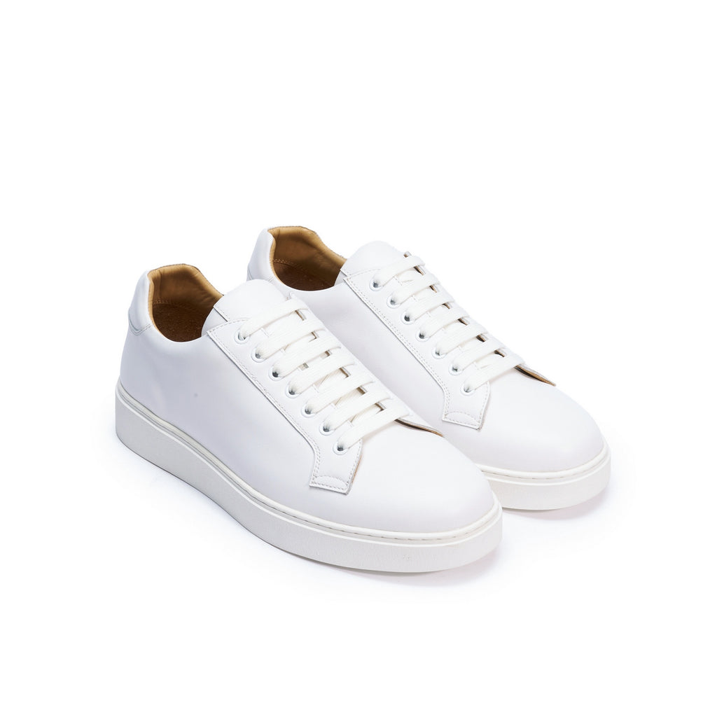 Baskets Classiques À Lacets - Blanc - Homme