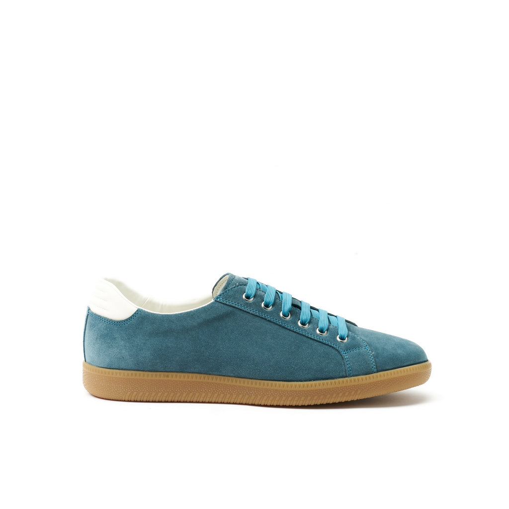 Low-Top Trainers - Blue - Men