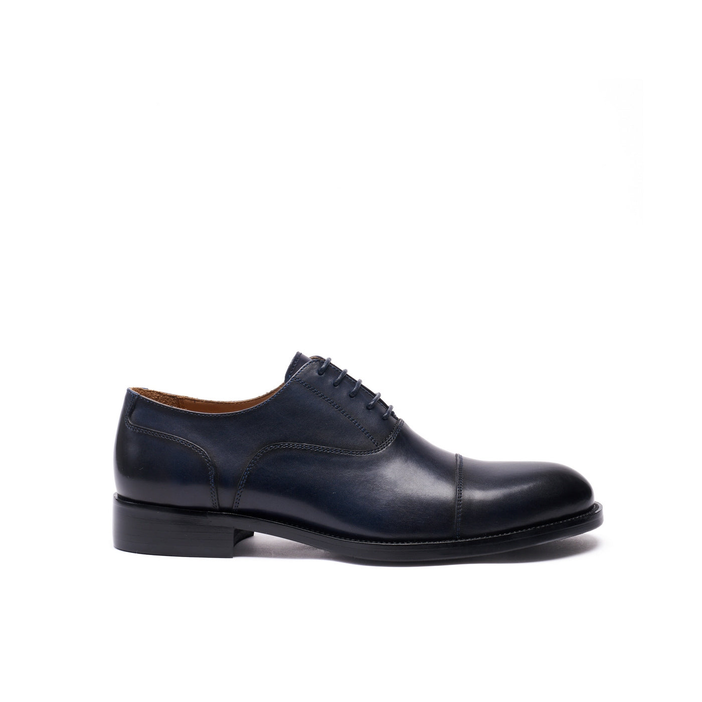 Straight-Toe Oxford - Navy Blue - Men's