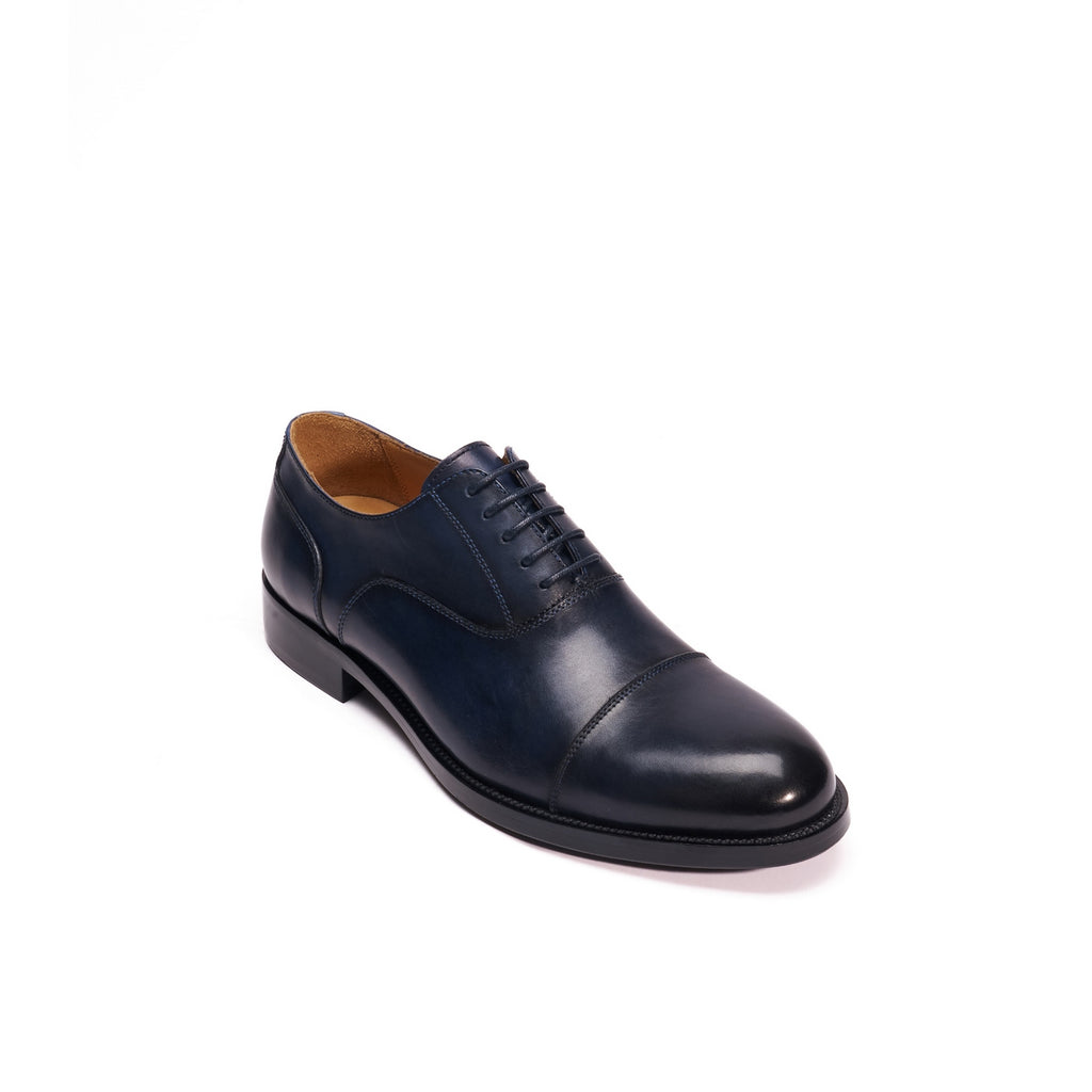 Straight-Toe Oxford - Navy Blue - Men's