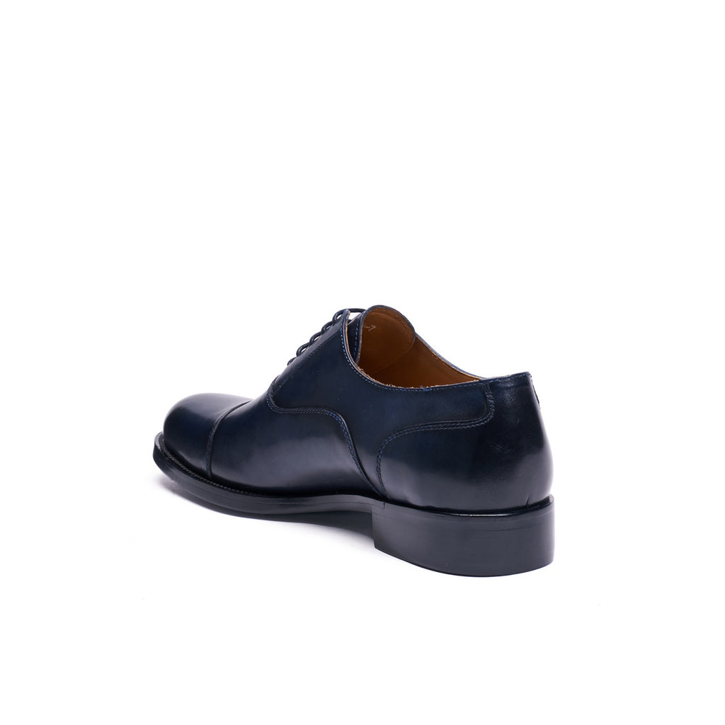 Straight-Toe Oxford - Navy Blue - Men's