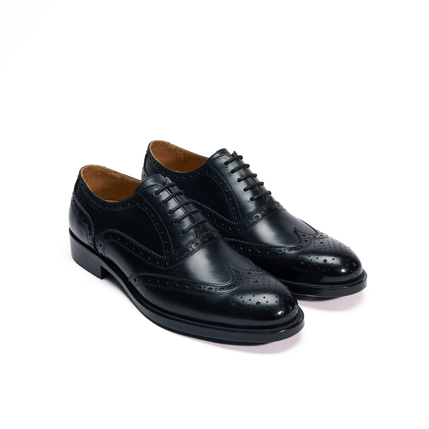Brogue Oxfords - Black - Men