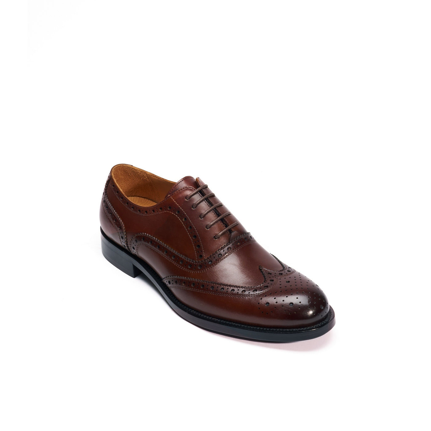Brogue Oxfords - Dark Brown - Men
