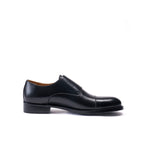 Straight-Toe Monk Strap Shoes - Black - Men