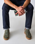 Classic Lace-Up Trainers - Tea Green - Men