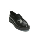 British Passport - Penny Loafers - Black - Women