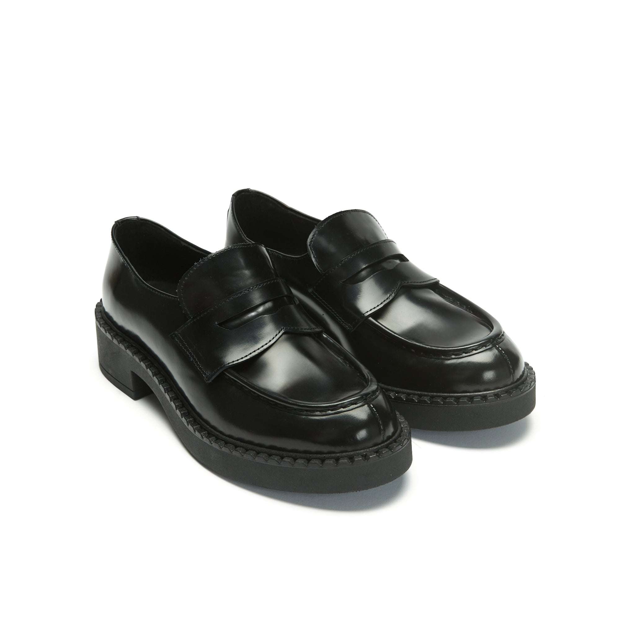 Mocassins Penny - Noir - Femme