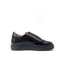 Pasaporte británico - Zapatillas Wingtip - Negro - Mujer