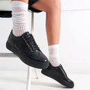 British Passport - Baskets À Bout D'Aile - Noir - Femme