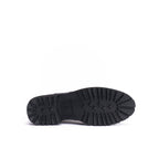 Botines Chelsea con puntera perforada - Negro - Mujer