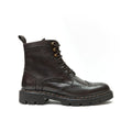Derby Golf Toe Boots - Dark Brown - Women