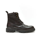 Derby Golf Toe Boots - Dark Brown - Women