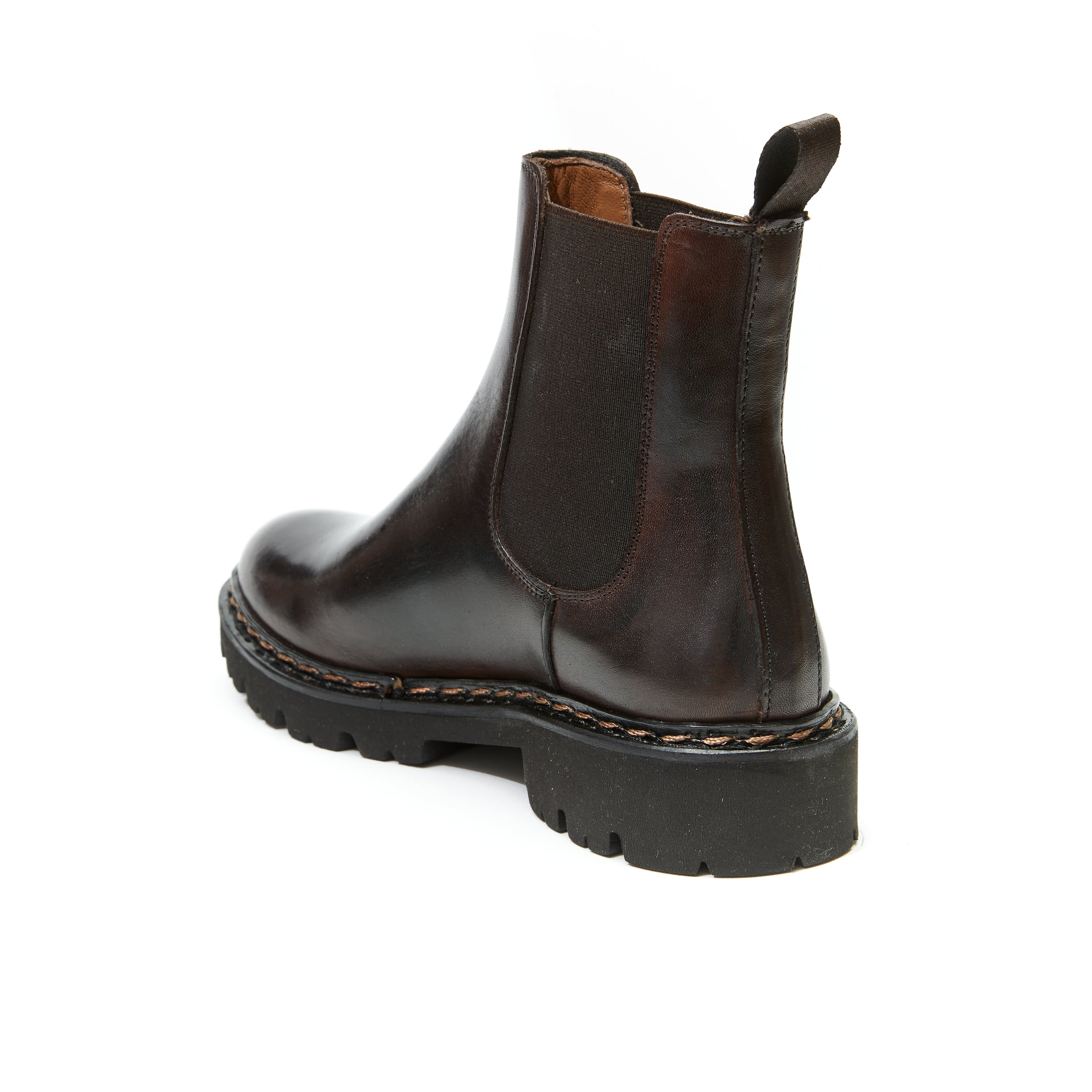 Botines Chelsea - Marrón Oscuro - Mujer