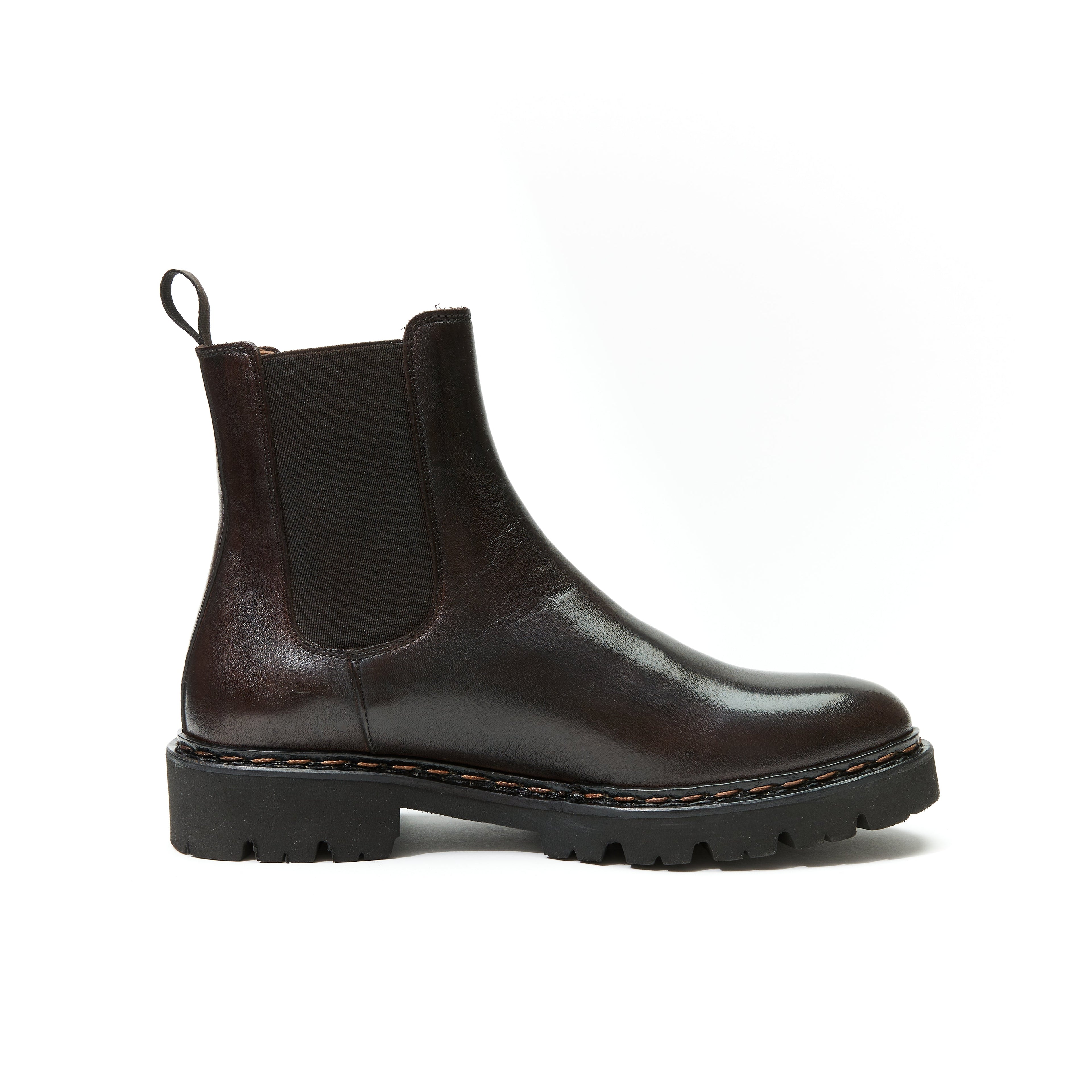 Botines Chelsea - Marrón Oscuro - Mujer