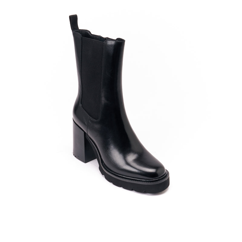 Bottines Chelsea À Talons - Noir - Femme