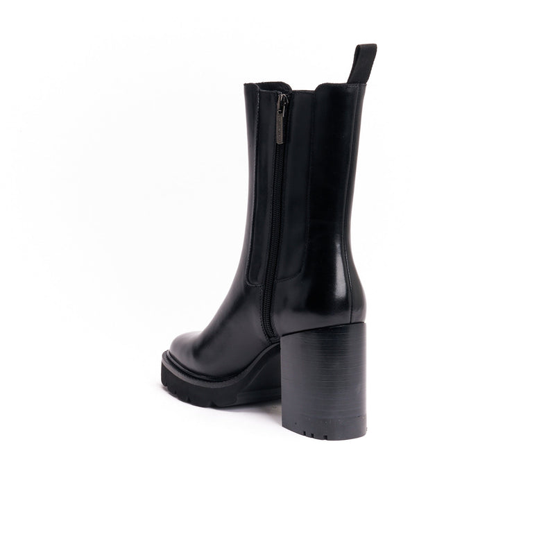 British Passport - Heeled Chelsea Boots - Black - Women