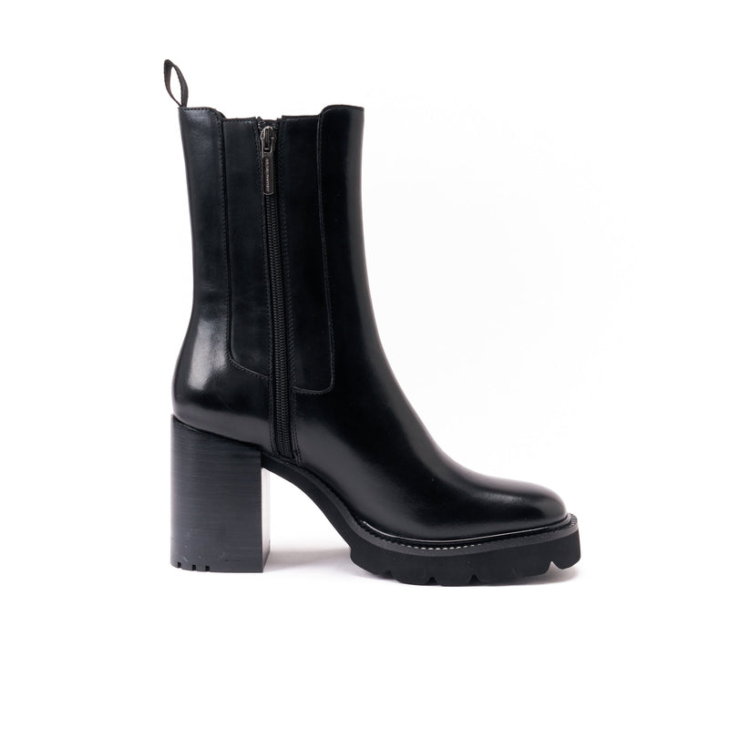 British Passport - Heeled Chelsea Boots - Black - Women