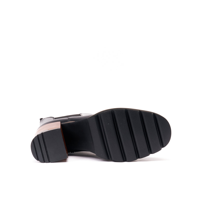 Bottines Chelsea À Talons - Noir - Femme