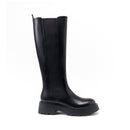 Pasaporte británico - Botas altas - Negro - Mujer