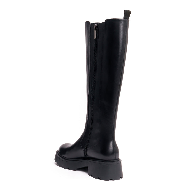 Pasaporte británico - Botas altas - Negro - Mujer