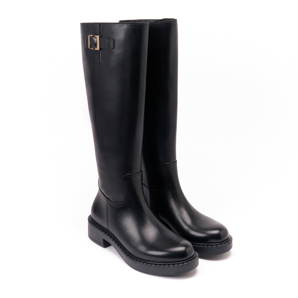 Hohe Stiefel - Schwarz - Damen