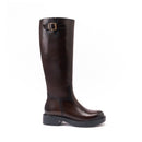 British Passport - Bottes Haute - Marron Foncé - Femme