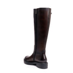 Stivali alti - Marrone scuro - Donna