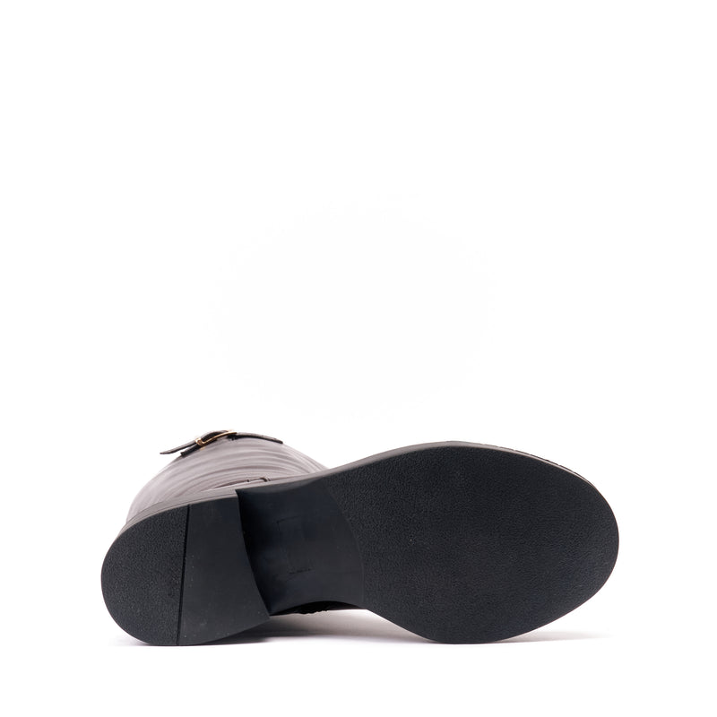 British Passport - Bottes Haute - Marron Foncé - Femme