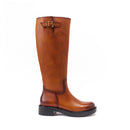 British Passport - High Boots - Brown - Women's