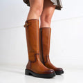High Boots - Brown - Women