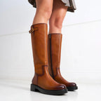 High Boots - Brown - Women