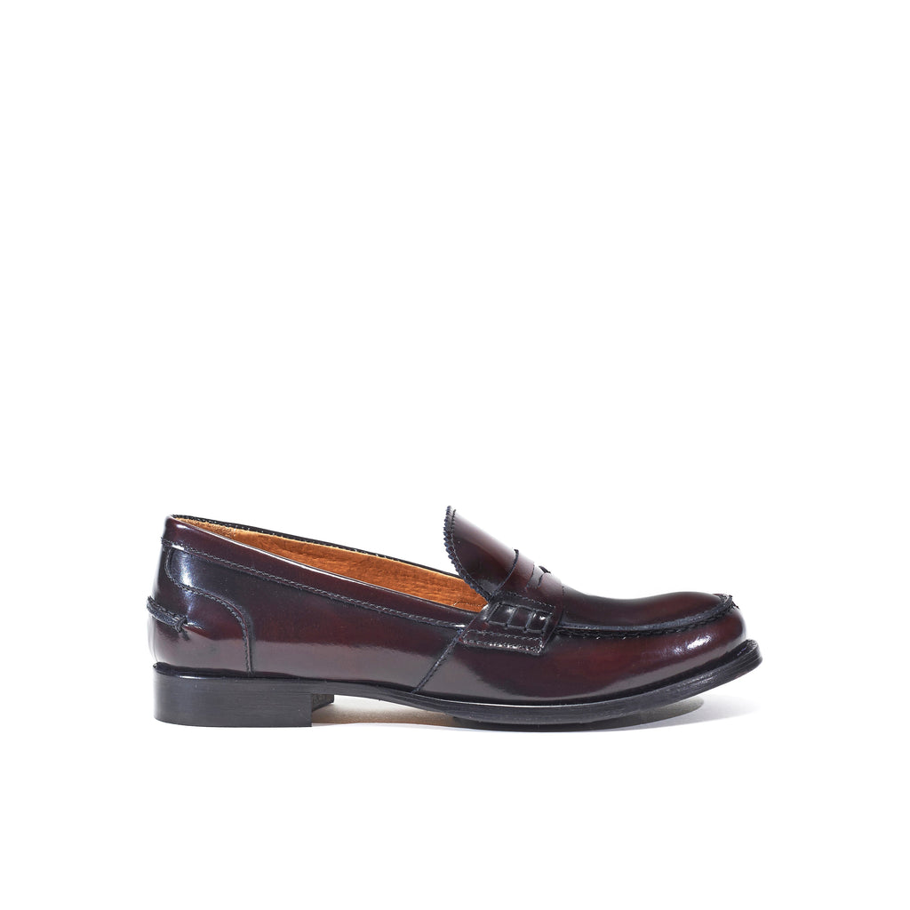 Loafers - Bordeaux - Women