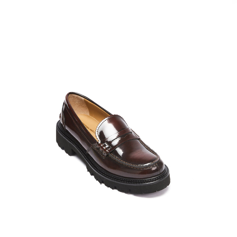 British Passport - Loafers - Burgundy - Women's