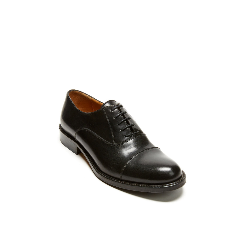 Oxford À Bout Droit Noir - Femme