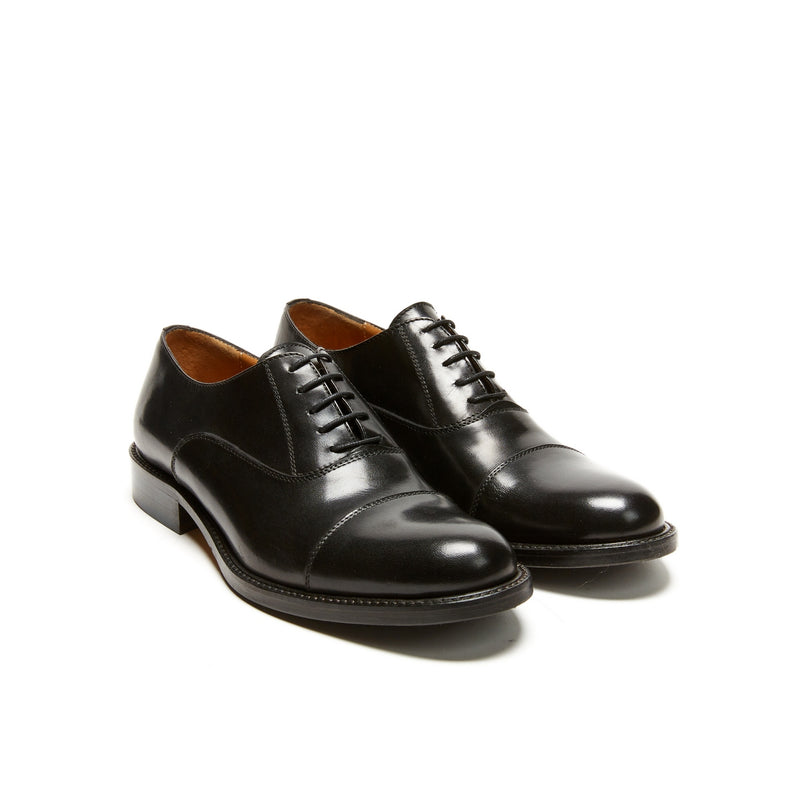 Oxford À Bout Droit Noir - Femme