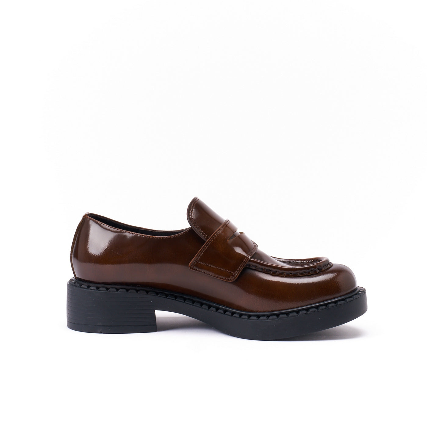 Mocassin Penny Marron - Femme
