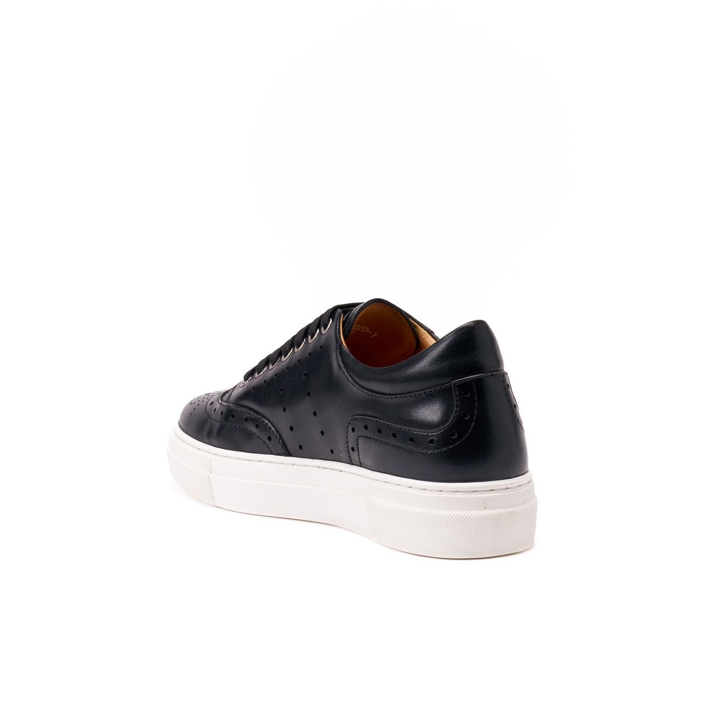 Zapatillas Wing Tip Negras - Mujer