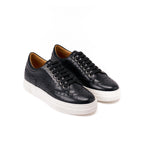Zapatillas Wing Tip Negras - Mujer