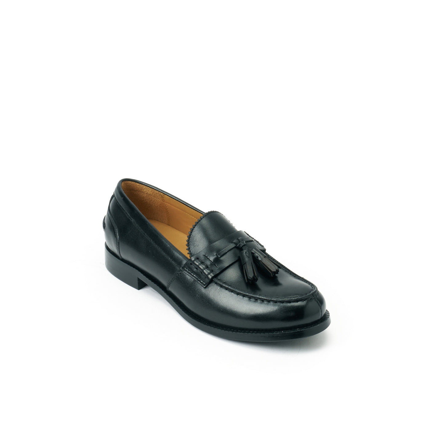 Mocassin Tassel Noir - Femme