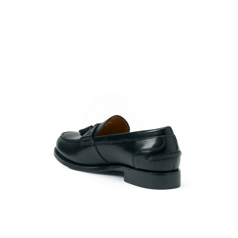 Mocassin Tassel Noir - Femme