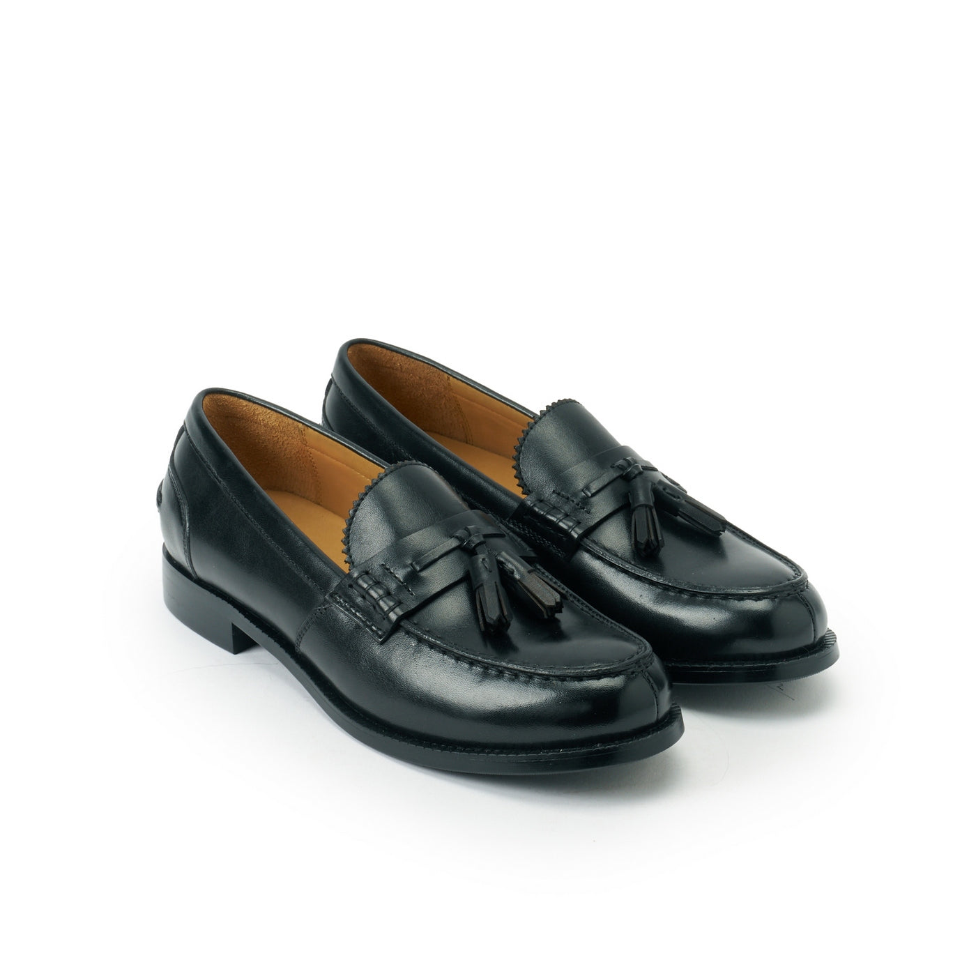 Mocassin Tassel Noir - Femme