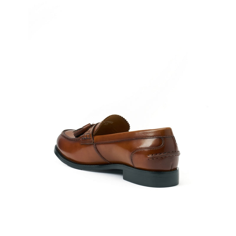 Mocassin Tassel Marron - Femme