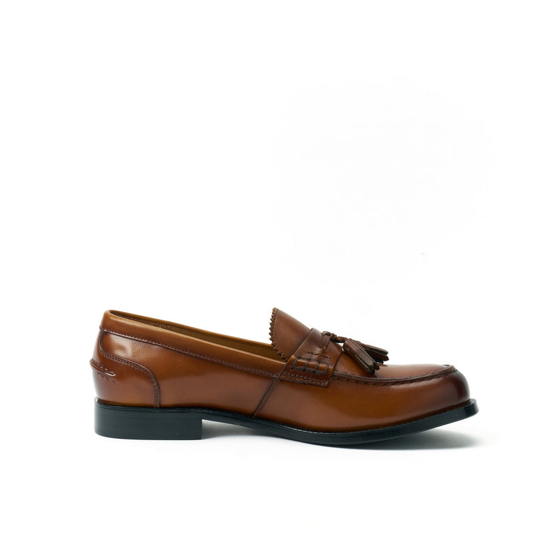 Mocassin Tassel Marron - Femme