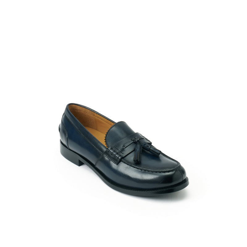 Mocassin Tassel Bleu Foncé - Femme