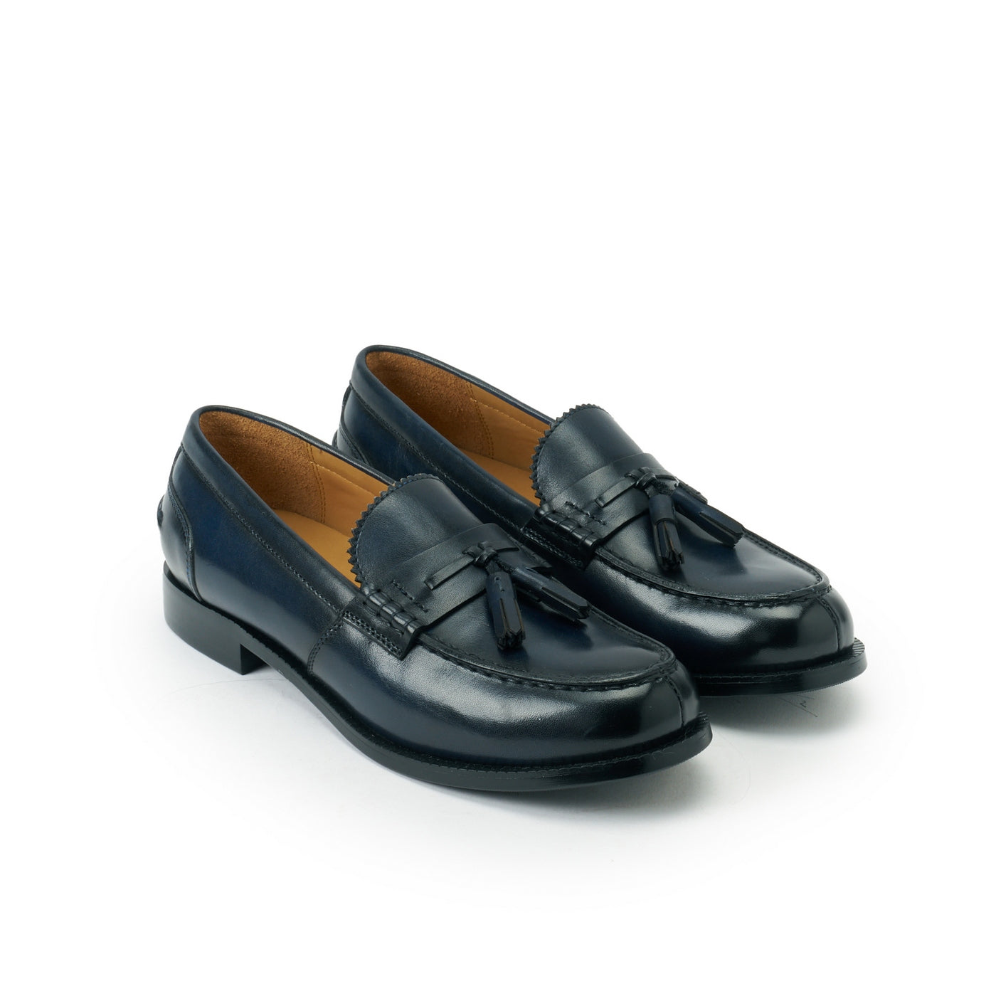 Mocassin Tassel Bleu Foncé - Femme