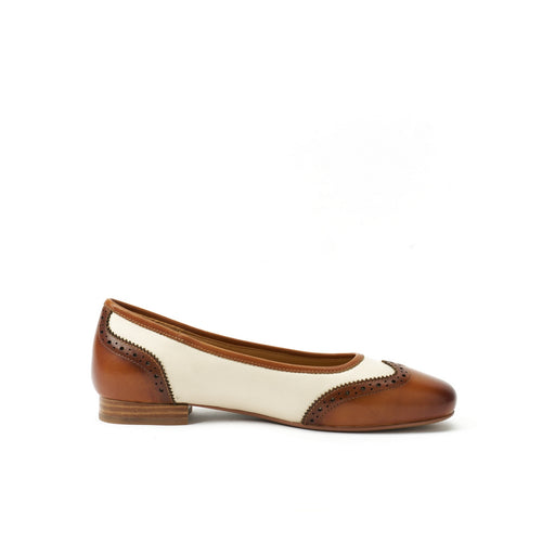 Ballerine Marron - Femme