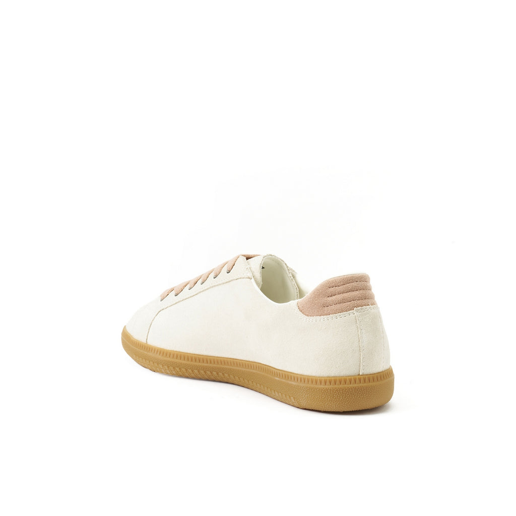 Baskets Low Cut Blanc Crème - Femme
